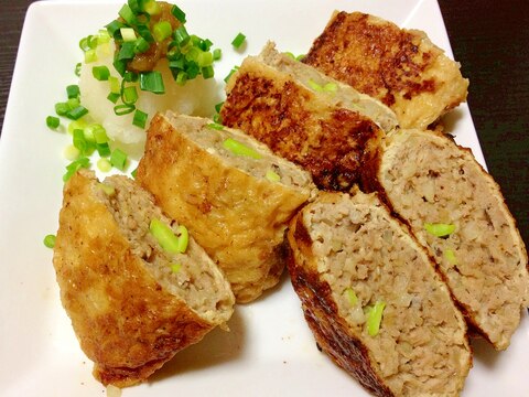 お弁当に★油揚げの挟み焼き